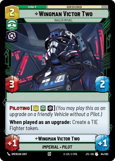 Wingman Victor Two - Mauler Mithel - 084/262 - Uncommon - Jump to Lightspeed
