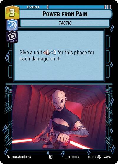 Power from Pain - 042/262 - Uncommon - Jump to Lightspeed