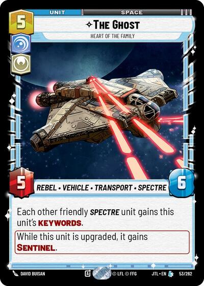 The Ghost - Heart of the Family - 053/262 - Legendary - Jump to Lightspeed