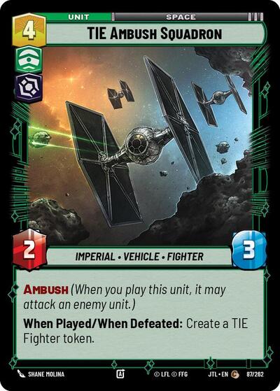 TIE Ambush Squadron - 087/262 - Common - Jump to Lightspeed