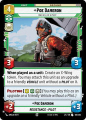 Poe Dameron - One Hell of a Pilot - 100/262 - Uncommon - Jump to Lightspeed