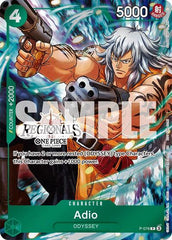 Adio - P-078 - Promo (Offline Regional Participation Pack 2025 Vol.1) - One Piece Promotion Cards