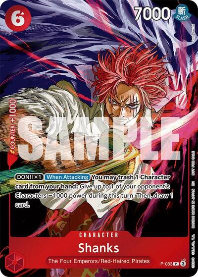 Shanks (Event Pack Vol. 6) - P-083 - Promo - One Piece Promotion Cards