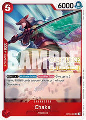 Chaka (Judge Pack Vol. 5) - OP05-008 - Uncommon - One Piece Promotion Cards