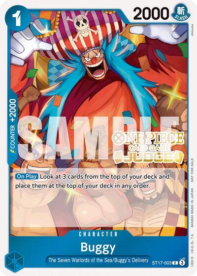 Buggy (Judge Pack Vol. 5) - ST17-003 - Common - One Piece Promotion Cards