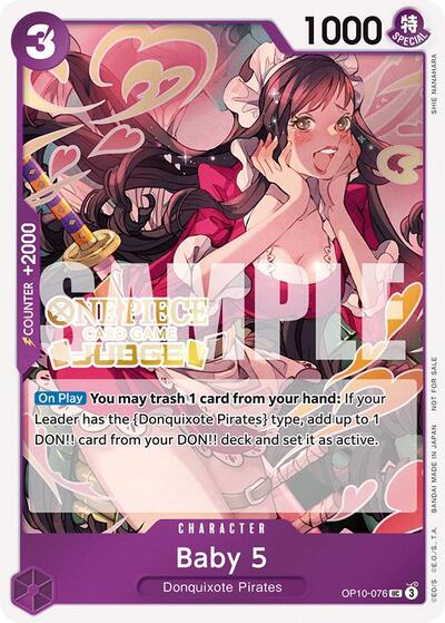 Baby 5 (Judge Pack Vol. 5) - OP10-076 - Uncommon - One Piece Promotion Cards