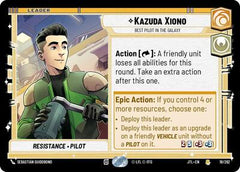 Kazuda Xiono - Best Pilot in the Galaxy - 018/262 - Rare - Jump to Lightspeed