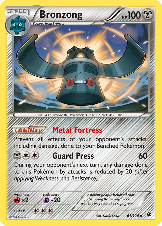 Bronzong - 061/124 - Fates Collide