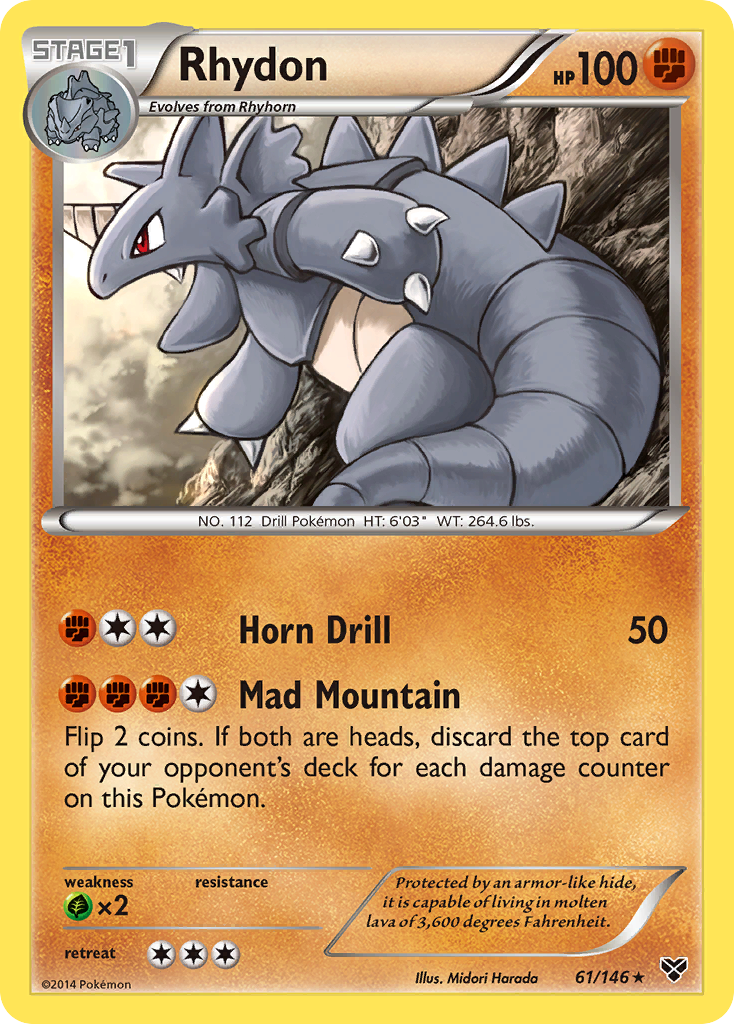 Rhydon - 061/146 - XY