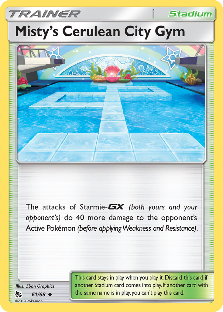 Misty's Cerulean City Gym - 61/68 - Hidden Fates