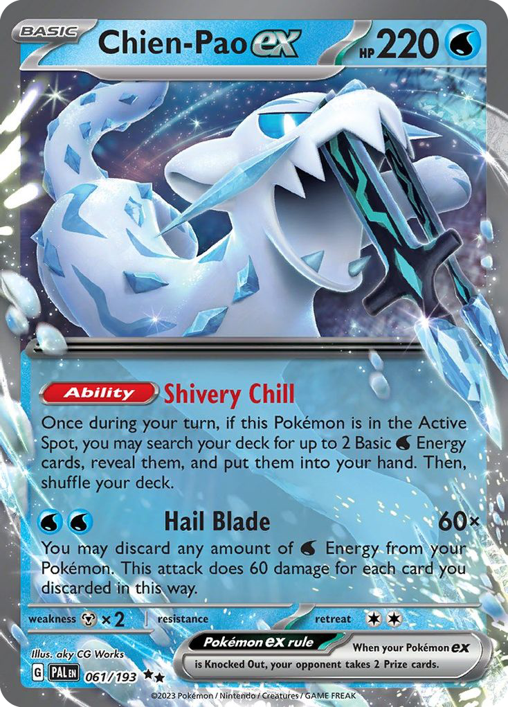 Chien-Pao ex - 061/193 - Paldea Evolved