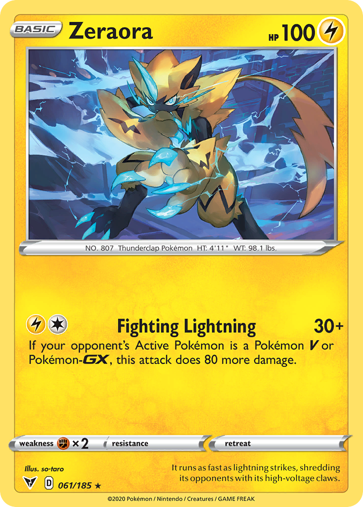 Zeraora - 061/185 - Vivid Voltage