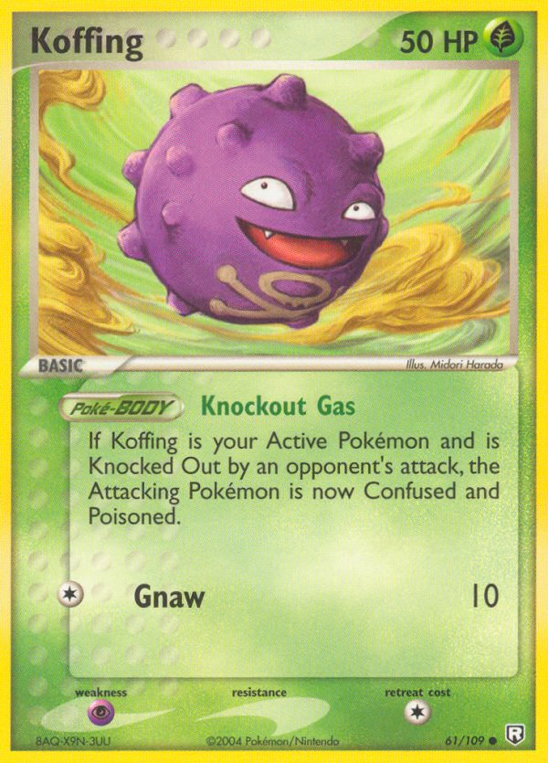 Koffing - 061/109 - Team Rocket Returns