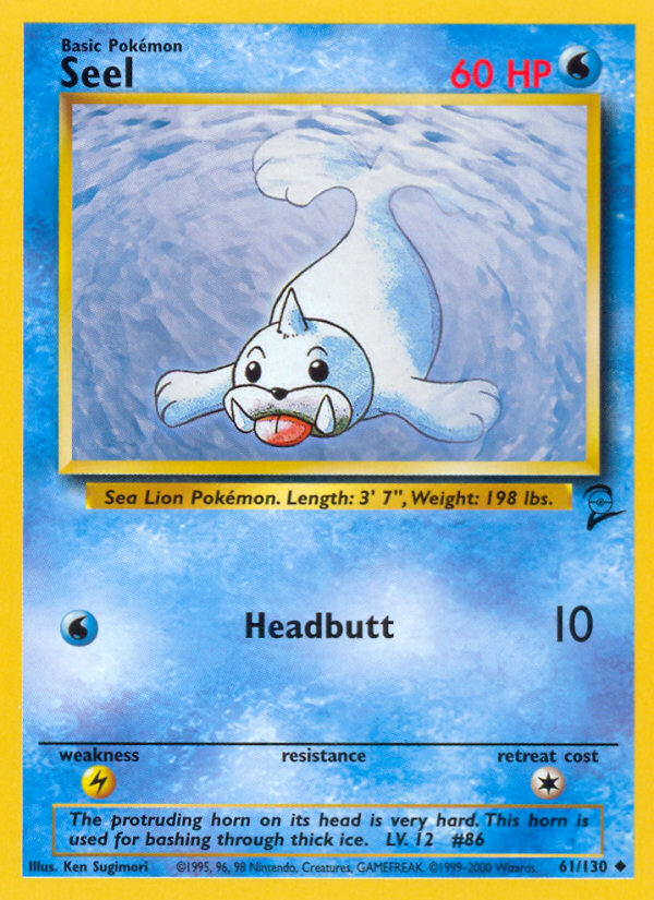 Seel - 061/130 - Base Set 2