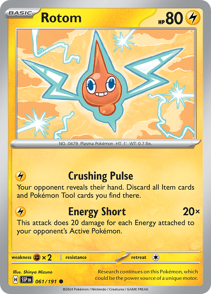 Rotom - 061/191 - Surging Sparks