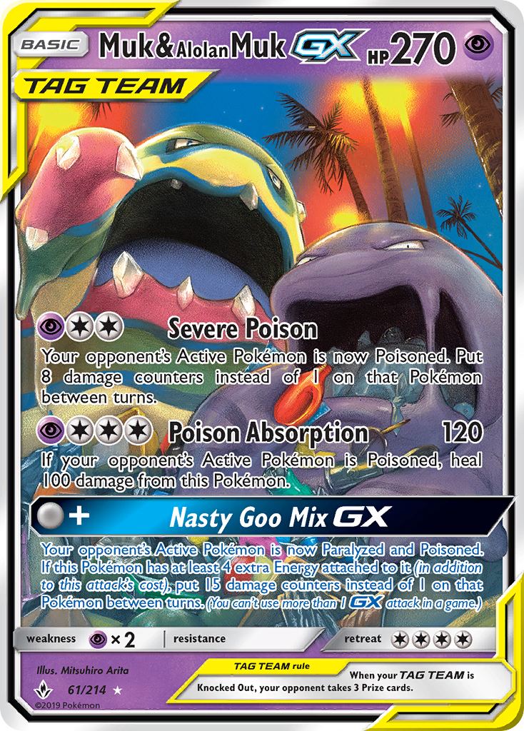 Muk & Alolan Muk-GX - 061/214 - Unbroken Bonds