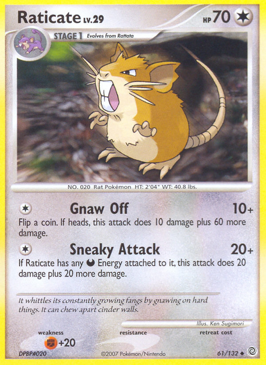 Raticate - 061/132 - Secret Wonders