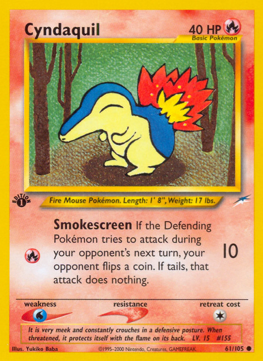 Cyndaquil - 061/105 - Neo Destiny