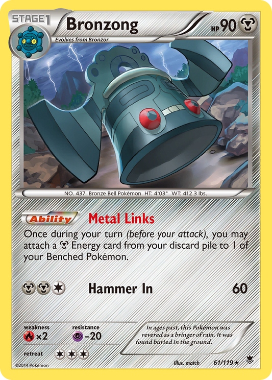 Bronzong - 061/119 - Phantom Forces