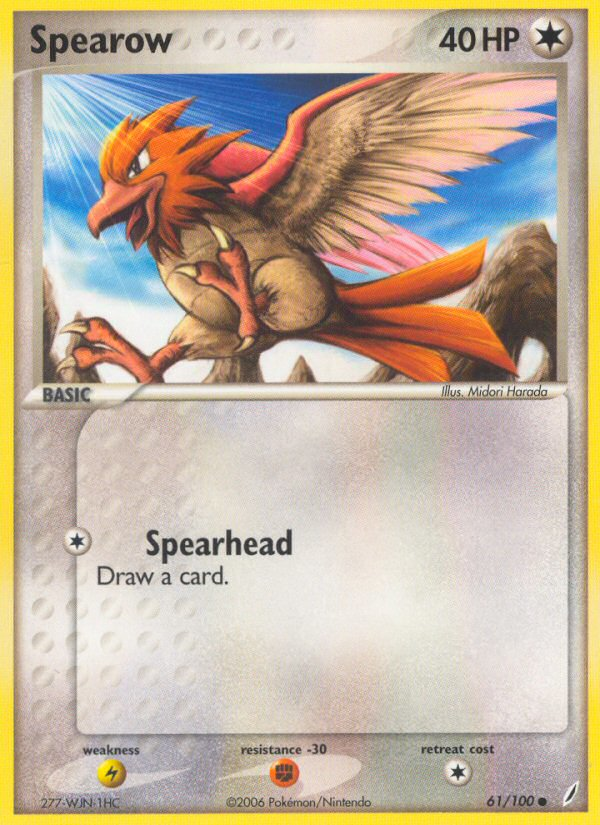 Spearow - 061/100 - Crystal Guardians