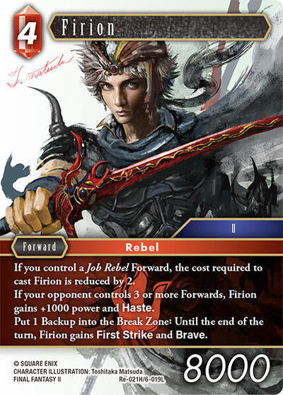 Firion - Re-021H/6-019L - Legend - Legacy Collection