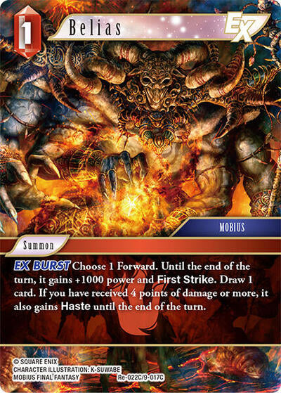 Belias EX - Re-022C/9-017C - Common - Legacy Collection