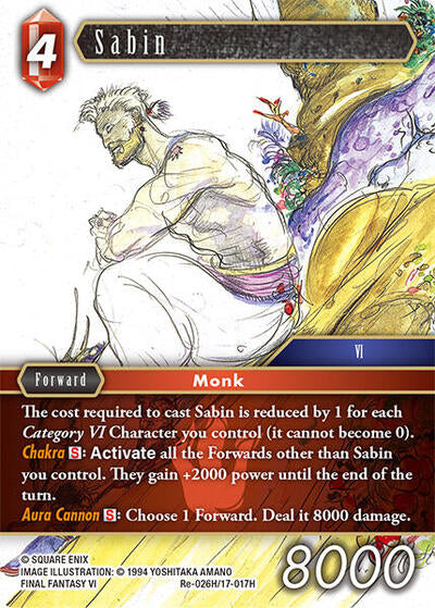 Sabin - Re-026H/17-017H - Hero - Legacy Collection
