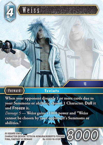 Weiss - Re-033C/18-019R - Rare - Legacy Collection