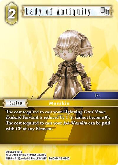 Lady of Antiquity - Re-091C/13-054C - Common - Legacy Collection