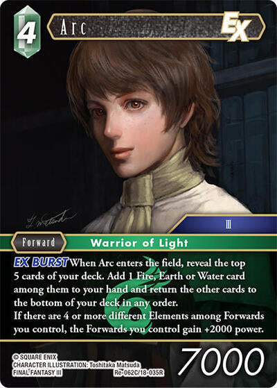 Arc EX - Re-062C/18-035R - Rare - Legacy Collection
