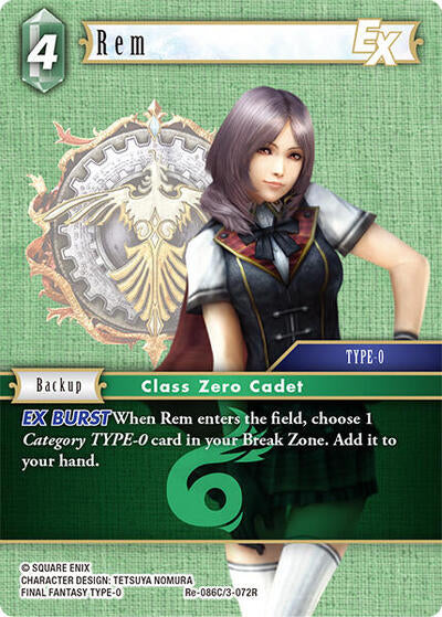 Rem EX - Re-086C/3-072R - Rare - Legacy Collection
