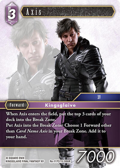 Axis - Re-117C/15-086R - Rare - Legacy Collection