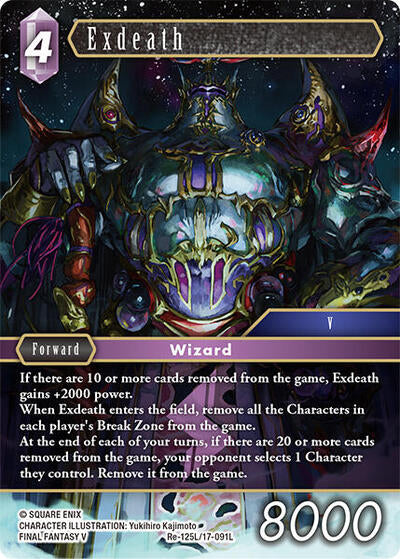 Exdeath - Re-125L/17-091L - Legend - Legacy Collection