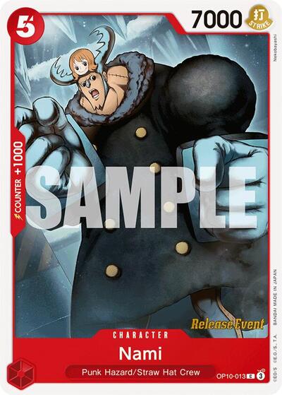 Nami - OP10-013 - Common - Royal Blood Release Event Cards