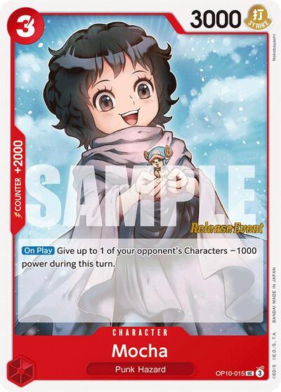 Mocha - OP10-015 - Uncommon - Royal Blood Release Event Cards