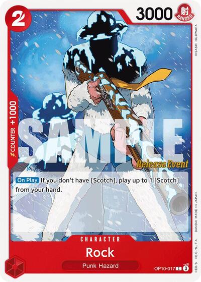 Rock - OP10-017 - Common - Royal Blood Release Event Cards