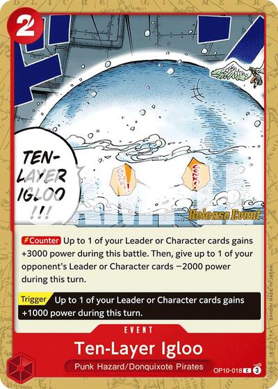 Ten-Layer Igloo - OP10-018 - Common - Royal Blood Release Event Cards