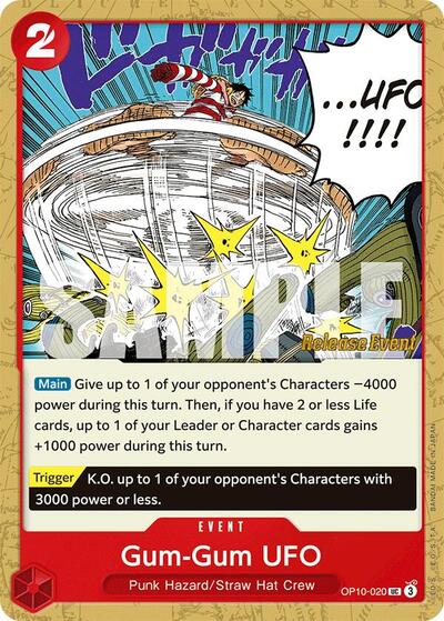 Gum-Gum UFO - OP10-020 - Uncommon - Royal Blood Release Event Cards