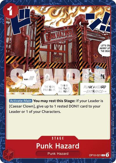 Punk Hazard - OP10-021 - Common - Royal Blood Release Event Cards