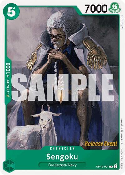 Sengoku - OP10-031 - Common - Royal Blood Release Event Cards