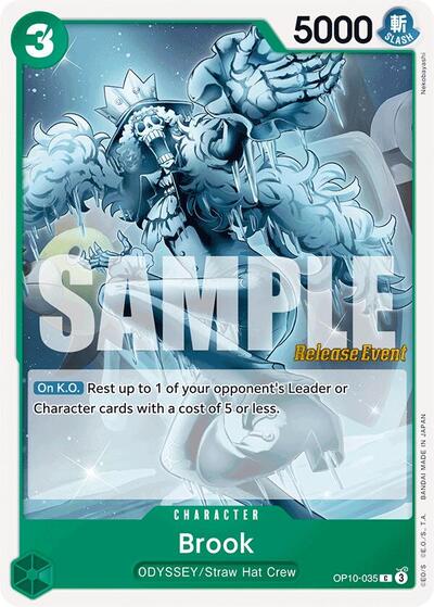 Brook - OP10-035 - Common - Royal Blood Release Event Cards