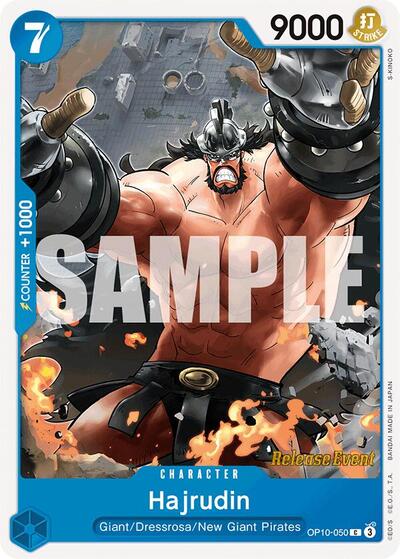 Hajrudin - OP10-050 - Common - Royal Blood Release Event Cards