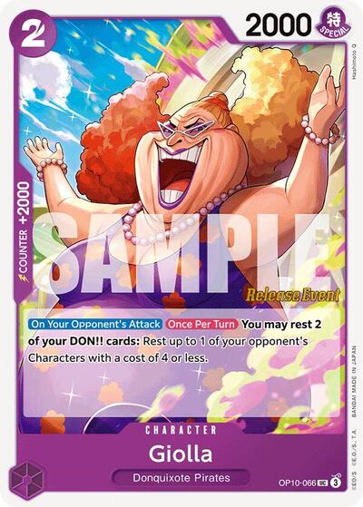 Giolla - OP10-066 - Uncommon - Royal Blood Release Event Cards