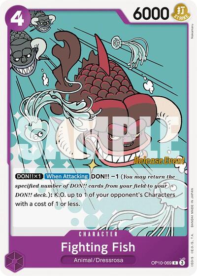 Fighting Fish - OP10-069 - Common - Royal Blood Release Event Cards