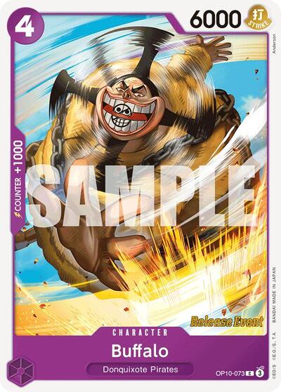 Buffalo - OP10-073 - Common - Royal Blood Release Event Cards