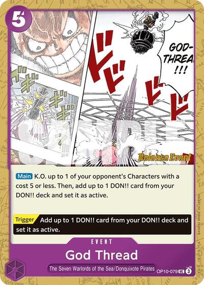 God Thread - OP10-079 - Uncommon - Royal Blood Release Event Cards