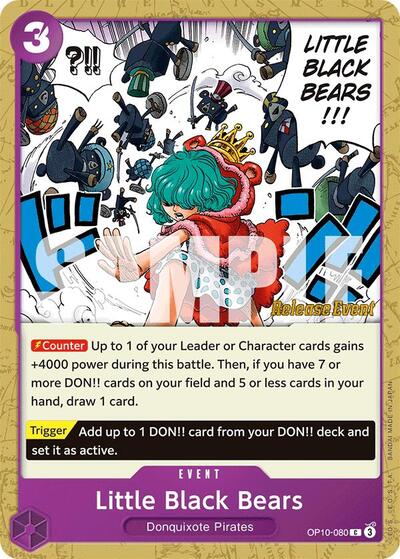 Little Black Bears - OP10-080 - Common - Royal Blood Release Event Cards