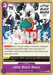 Little Black Bears - OP10-080 - Common - Royal Blood Release Event Cards