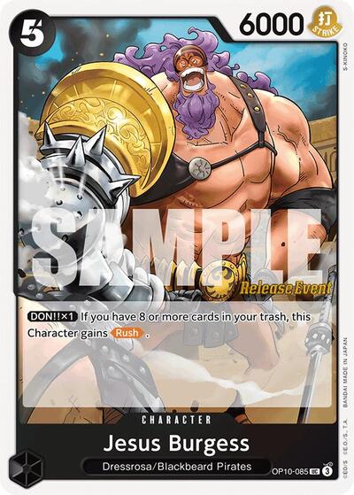 Jesus Burgess - OP10-085 - Uncommon - Royal Blood Release Event Cards