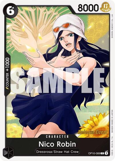 Nico Robin - OP10-089 - Common - Royal Blood Release Event Cards